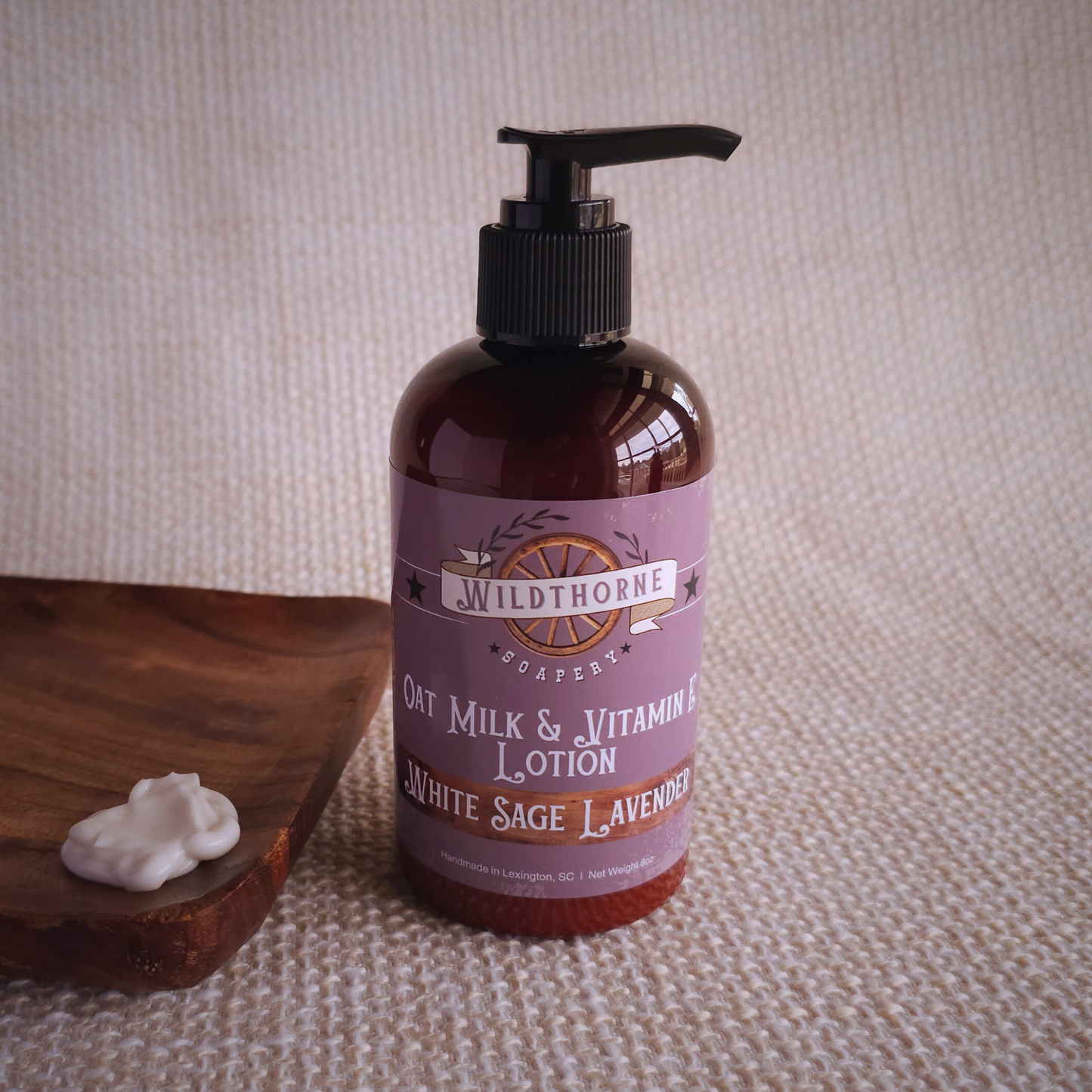 Oat Milk & Vitamin E Body Lotion - White Sage Lavender