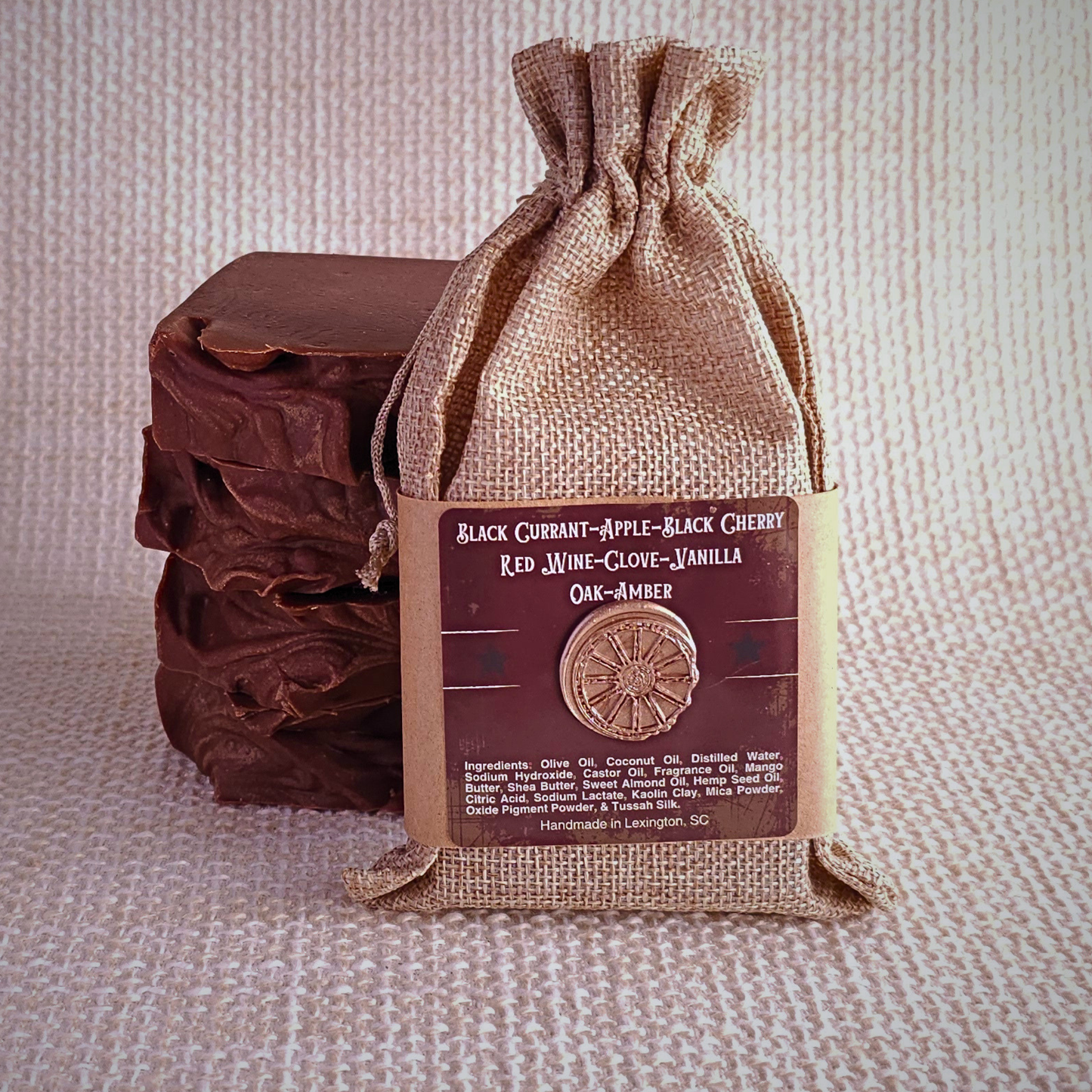 Handmade Soap - Black Cherry Wine