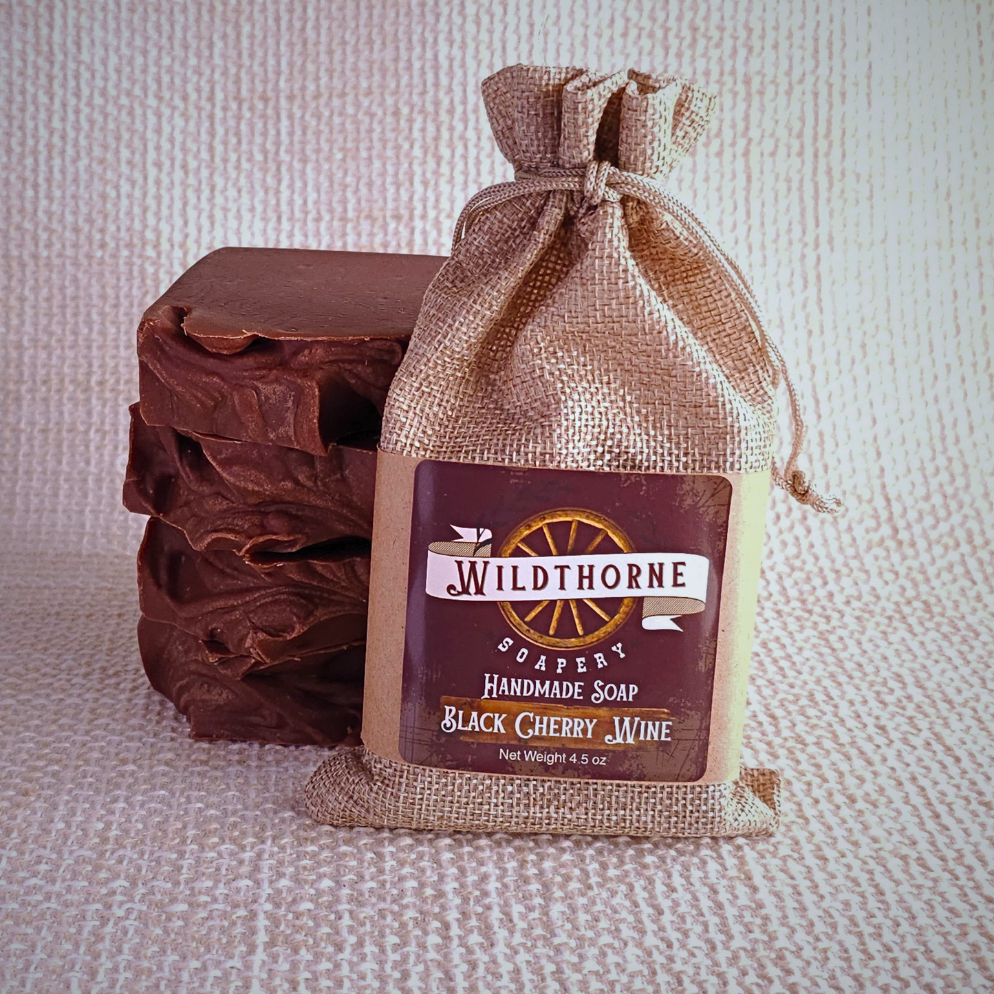 Handmade Soap - Black Cherry Wine