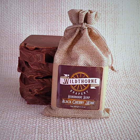 Handmade Soap - Black Cherry Wine