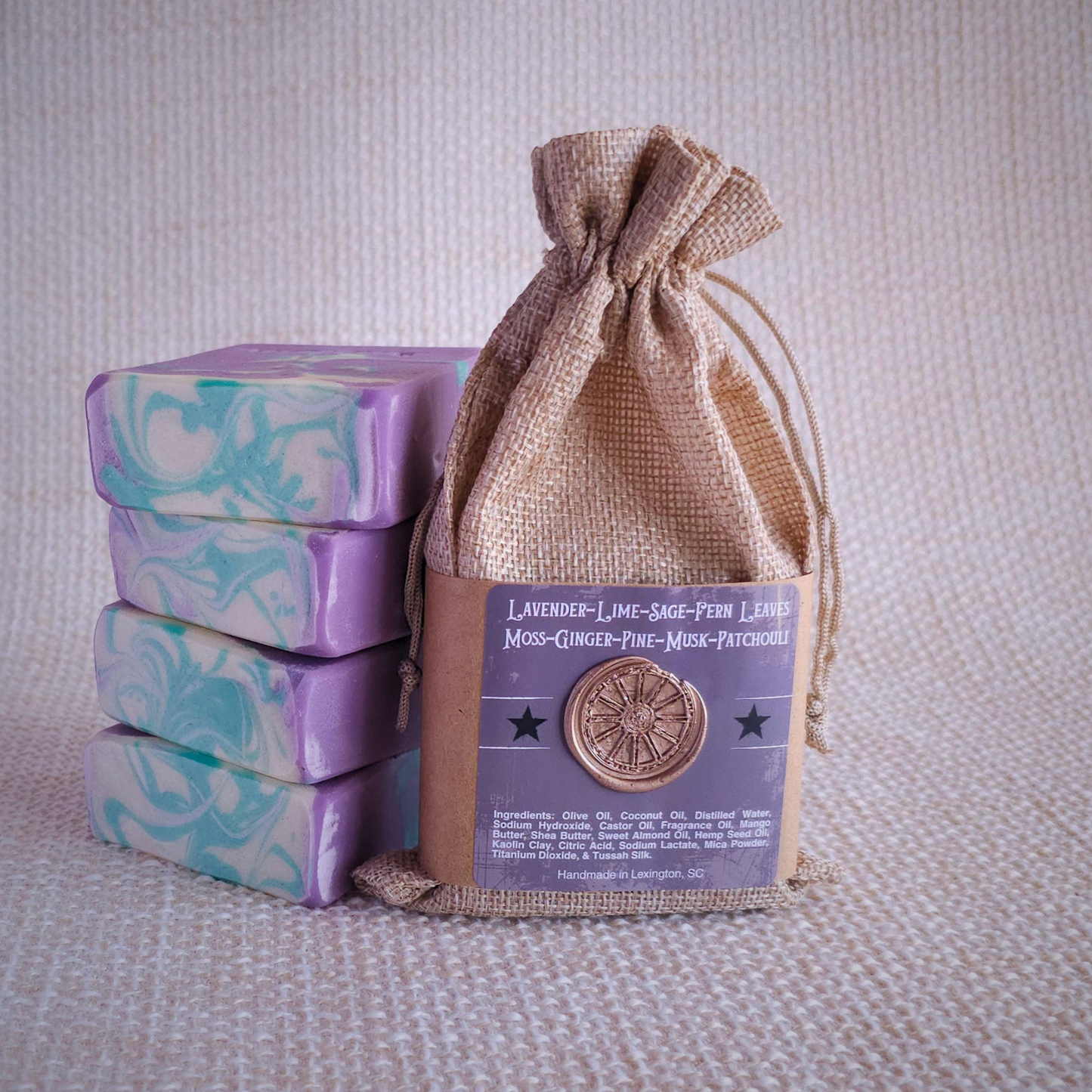 Handmade Soap - White Sage Lavender
